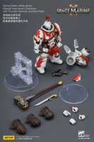 Game Edition White Scars Assault Intercessor Champion with Thunder Hammer and Bolt Pistol 22