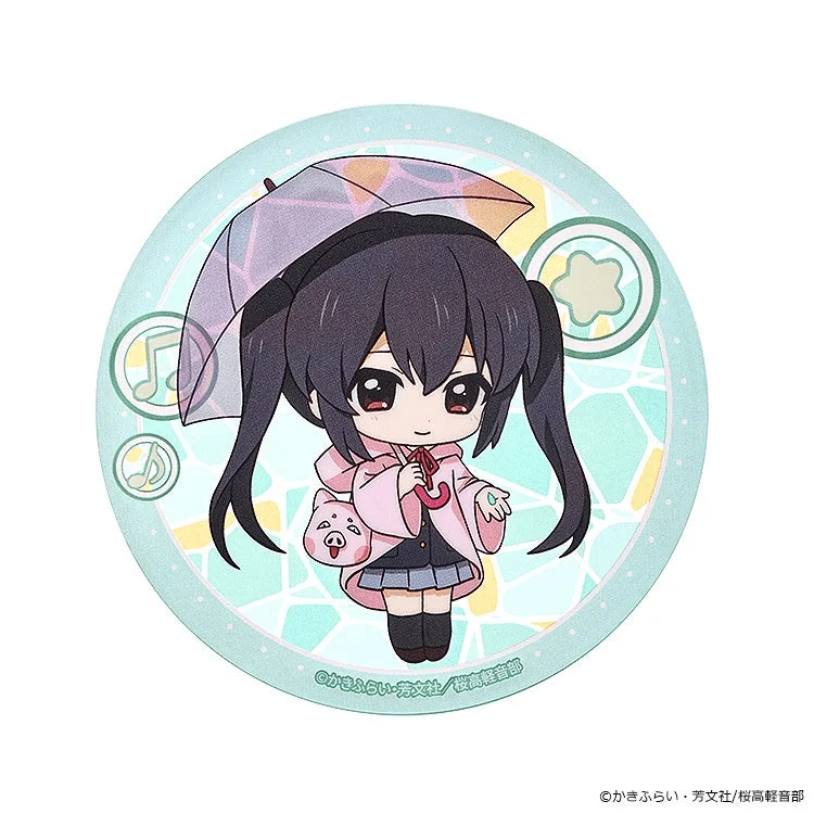 GoodSmile Moment K-ON! Fluffy Rain Series Acrylic Coaster Azusa Nakano - K-ON!