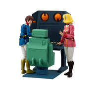 G.M.G. COLLECTION EX Mobile Suit Gundam White Base Bridge Radio operator Desk set【with gift】 5