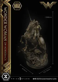Prime 1 Studio Museum Masterline Wonder Woman (Film) Wonder Woman on HorseBack Gold Version - DC Comics - photo 18