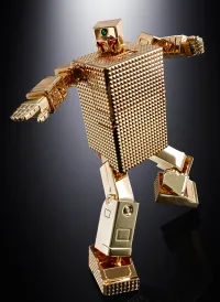 TAMASHII NATIONS GX-32SP GOLD LIGHTAN THE GOLDEN WARRIOR CHOGOKIN 50th Ver. " GOLDLIGHTAN THE GOLDEN WARRIOR", TAMASHII NATIONS SOUL OF CHOGOKIN - Golden Warrior Gold Lightan - photo 2