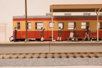 PLUM PMOA 1/80 Scale Paper kit Town Corner Accessory Series Local type island platform Extension set B（Shed） - Scale Kits - photo 5