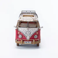 Azone wa-gu-mi Vintage Volkswagen Type 2 (T1) Camper Van RED - Scale Kits - photo 4
