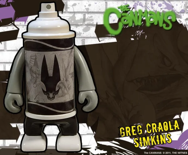 Canman - Greg Craola Simkins