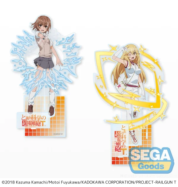 SEGA A Certain Scientific Railgun T PtZ Acrylic Diorama - A Certain Scientific Railgun