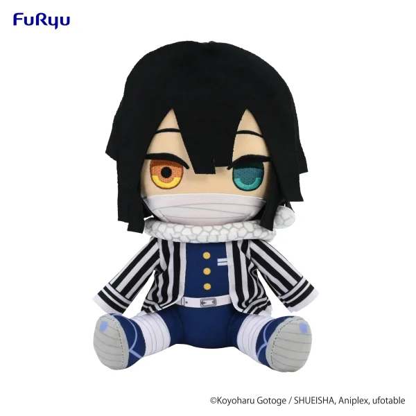 FuRyu Demon Slayer: Kimetsu no Yaiba　Big Plush Toy-Iguro Obanai- - Demon Slayer: Kimetsu no Yaiba