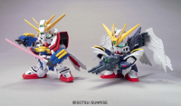 BB God Gundam & W Gundam Zero Custom Set 2