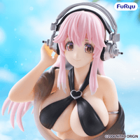 SUPER SONICO Noodle Stopper Figure -Swimsuit Black Color ver.- 4