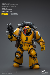 Imperial Fists   Legion MkIII Tactical Squad  Sergeant with Power Fist 3
