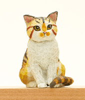 AIP mio hashimoto Cat sculpture (Box of 12) 2