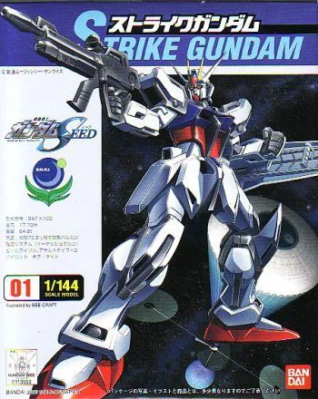 BANDAI HOBBY No Grade 1/144 Strike Gundam - Mobile Suit Gundam SEED