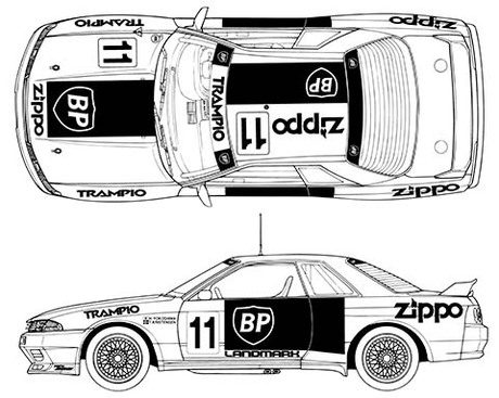 [Axes No.6] 1/12 BP Oil TRAMPIO GT-R