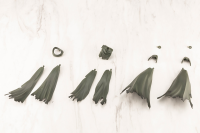 DRESS UP PARTS CRASH＆SIDE CLOAK DARK GREEN Ver. 7