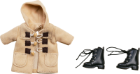 Nendoroid Doll Warm Clothing Set: Boots &amp; Duffle Coat (Beige) 2