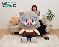 SQUARE ENIX Demon Slayer Super Big Plush - Inosuke Hashibira by DOQUTE - Demon Slayer: Kimetsu no Yaiba - photo 1