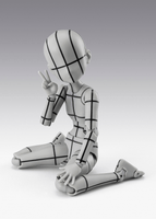 BODY-CHAN -KEN SUGIMORI- Edition -WIREFRAME-(Gray Color Ver.) 7
