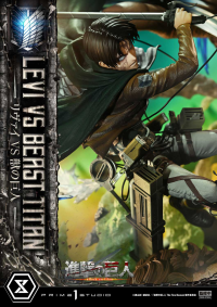 Ultimate Premium Masterline  TV animation Attack On Titan  Levi versus Beast Titan 62
