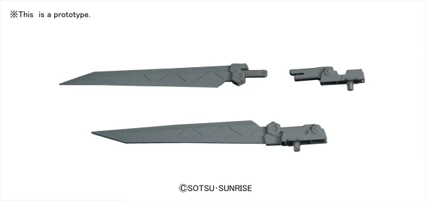 BANDAI HOBBY BUILDERS PARTS HD 1/144 MS SWORD 01 - Kit Accessories