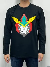 GOOD SMILE COMPANY (M) Bang Brave Face Logo Long T-Shirt Black - Bang Brave Bang Bravern - photo 5