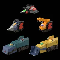 GOOD SMILE COMPANY THE GATTAI Might Kaiser(re-run) - The Brave Express Might Gaine - photo 8