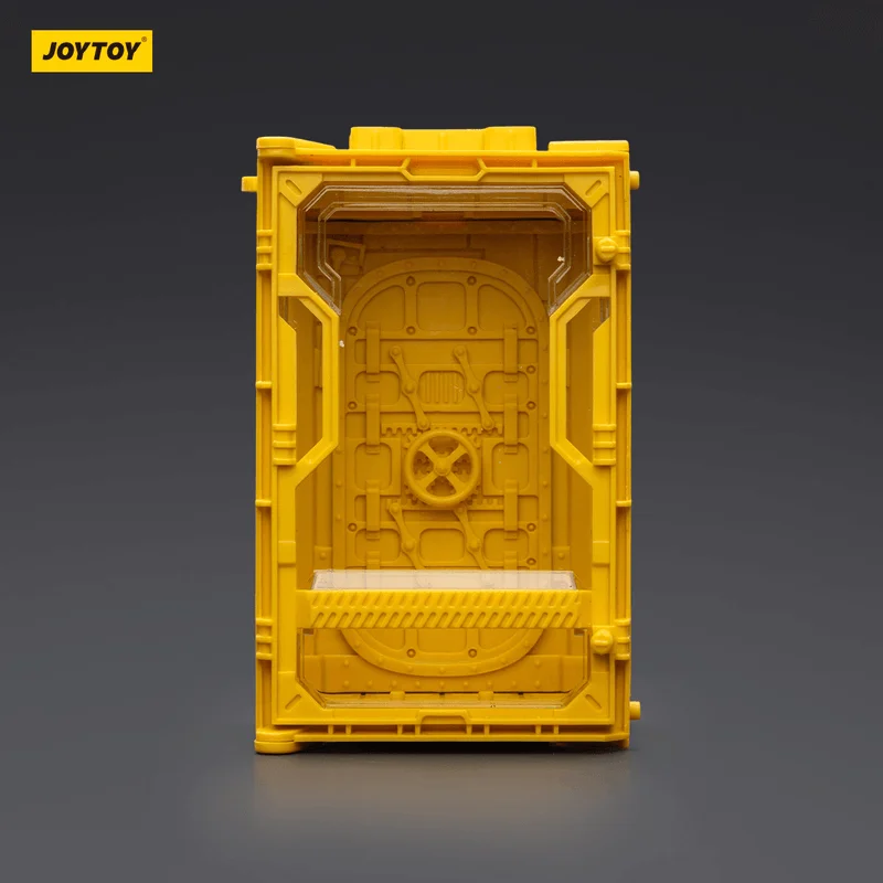 JOYTOY Individual Soldier Hangar Display Case - Surge Yellow B - Figure Accessories