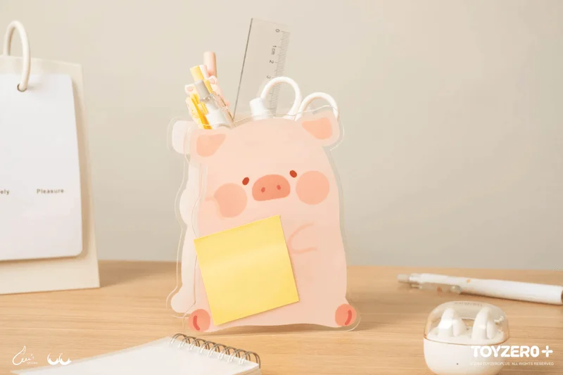 TOYZEROPLUS LuLu the Piggy Generic - Acrylic Pen Stand - LuLu The Piggy