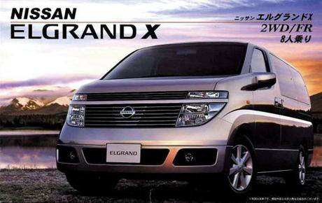 [ID-68] 1/24 Nissan New Elgrand "X" FR/2WD 8 persons