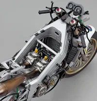 Hasegawa [BK4] 1:12 HONDA NSR500 1989 WGP500 CHAMPION - Scale Kits - photo 7
