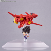 VF-19 Custom Fire Valkyrie with Basara Nekki "Macross 7", TAMASHII NATIONS Tiny Session 9