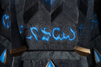 World of Warcraft® Frostmourne Sword Ice Pedestal 10