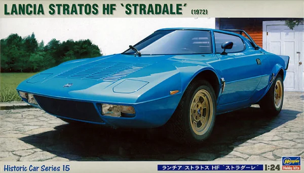 Hasegawa [HC15] 1:24 LANCIA STRATOS HF STRADALE - Scale Kits