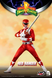 threezero Mighty Morphin Power Rangers – 1/6 Dragon Shield Red Ranger - Power Rangers - photo 2