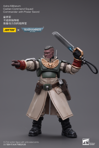 Astra Militarum Cadian Command Squad Commander with Power Sword 5