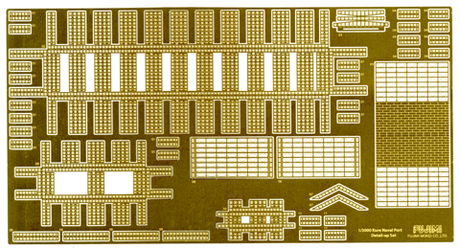 [NP G-up No4] 1/3000 Genuine Photo-Etched Parts for Kure Gantry Crane