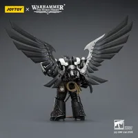 JOYTOY Raven Guard Corvus Corax, Primarch of the XIX Legion with artificer-crafted lightning talons, archaeotech pistols, and whip - Warhammer 40K - photo 2