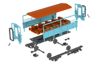 trolley train(blue) 15