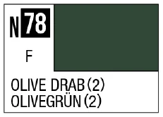 Acrysion N78 - Olive Drab (2) (Flat/Tank)