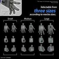 OPTION PARTS SET GUNPLA 04 (BUILD HANDS ROUND) 2