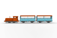 trolley train(blue) 10