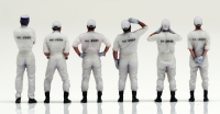 Mobile Police Patlabor 1/60 scale special vehicle division 2 maintenance team set of 6 2