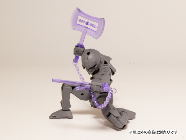 PLA ACT・OPTION・SERIES04：SHINOBI2 clear purple