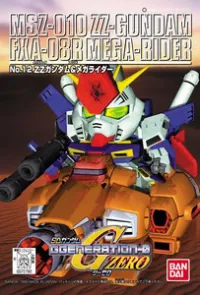 BANDAI HOBBY GG012 MSZ-010 ZZ Gundam & Mega Rider - SD Gundam G Generation - photo 1