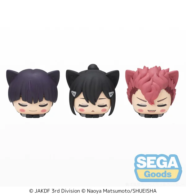 SEGA Ohiruneko "KAIJU No. 8" Mini Figure Vol.2 (EX) [Pack of: 9 Mina, 10 Soshiro, 9 Iharu] - Kaiju No. 8