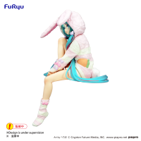 Hatsune Miku　Noodle Stopper Figure -Rabbit Ear Hood Pajama- 2