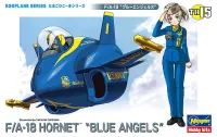 Hasegawa [TH15] EGG PLANE F/A-18 HORNET BLUE ANGELS - EGGPLANE SERIES - photo 1