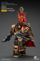 Sons of Horus Legion Cataphractii Praetor with Combi-Melta and Power Maul 19