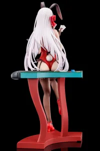 Hakoiri-musume Riselia Ray Crystalia wearing crimson bunny costume with Nip Slip Gimmick System - The Demon Sword Master of Excalibur Academy - photo 5