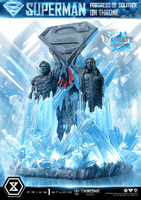 Throne Legacy Superman (Comics) Superman Fortress of Solitude on Throne (Design by Gabriele Dell'Otto) Ultimate Bonus Version 24