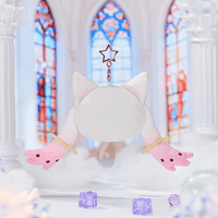 Puella Magi Madoka Magica the Movie -Rebellion- Fluffy Keychain Pinback Button Case 7