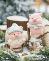 TOYZEROPLUS LuLu the Piggy Winter Series - Snow Elf Lu Plush Keychain - LuLu The Piggy - photo 5